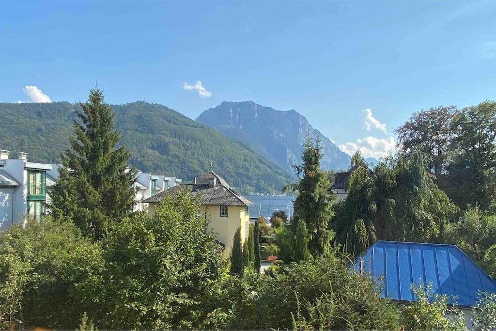 Zentrale Wohnung Gmunden nahe Esplanade Exterior foto